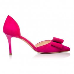 Pantofi piele naturala Fabiana Fuchsia - sau Orice Culoare